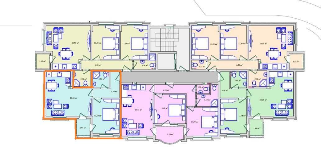 Двустаен апартамент в Хасково, Център - 67 кв.м за 614 €/кв.м - Снимка #1