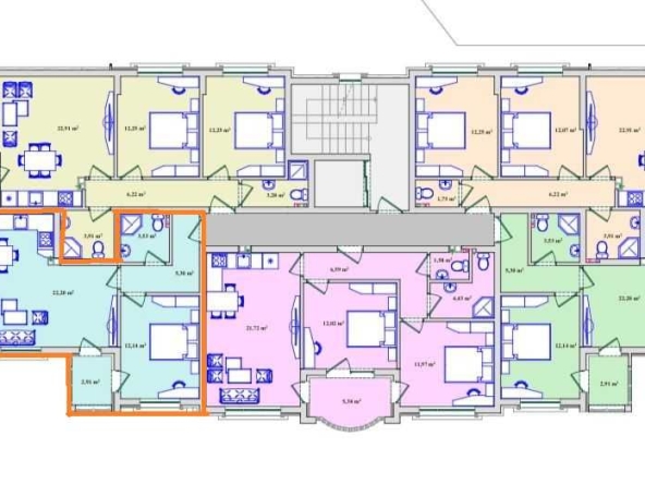 Двустаен апартамент в Хасково, Център - 67 кв.м за 614 €/кв.м - Снимка #1