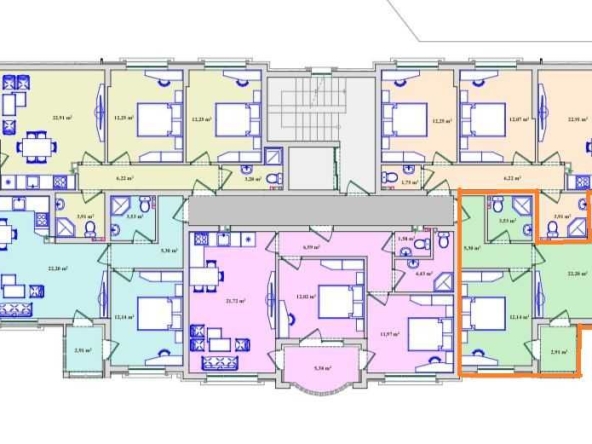 Двустаен апартамент в Хасково, Център - 67 кв.м за 614 €/кв.м - Снимка #1