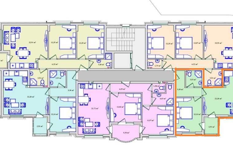 Двустаен апартамент в Хасково, Център - 67 кв.м за 614 €/кв.м - Снимка #1