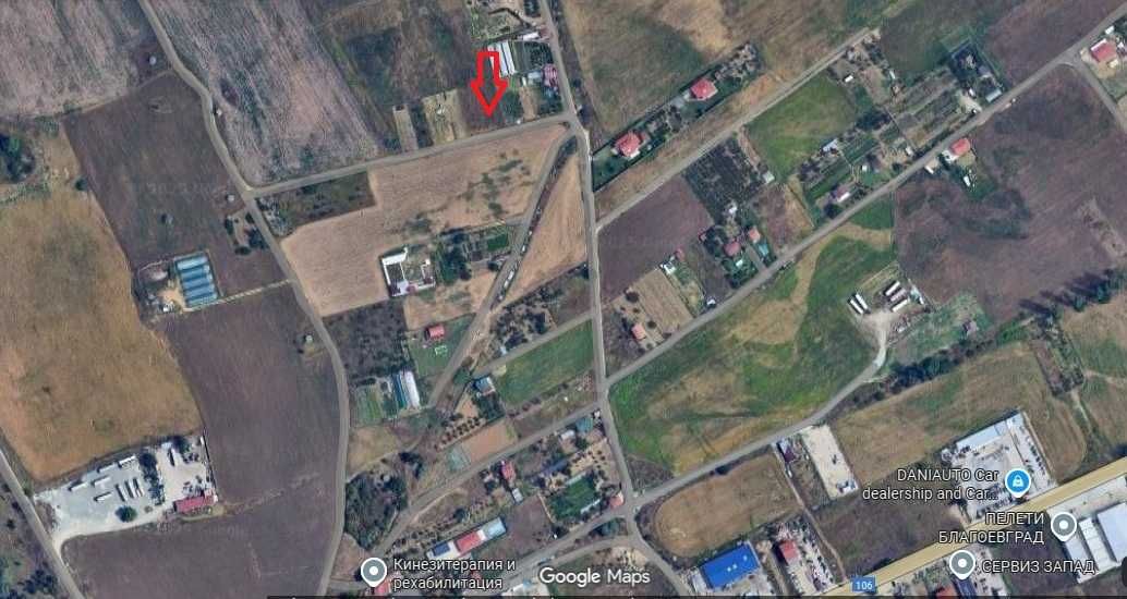 Парцел в Благоевград, Втора промишлена зона - 575 кв.м за 58 €/кв.м - Снимка #1