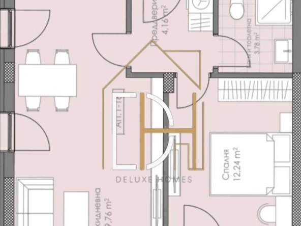 Двустаен апартамент в Пловдив, Остромила - 75 кв.м за 1110 €/кв.м - Снимка #1