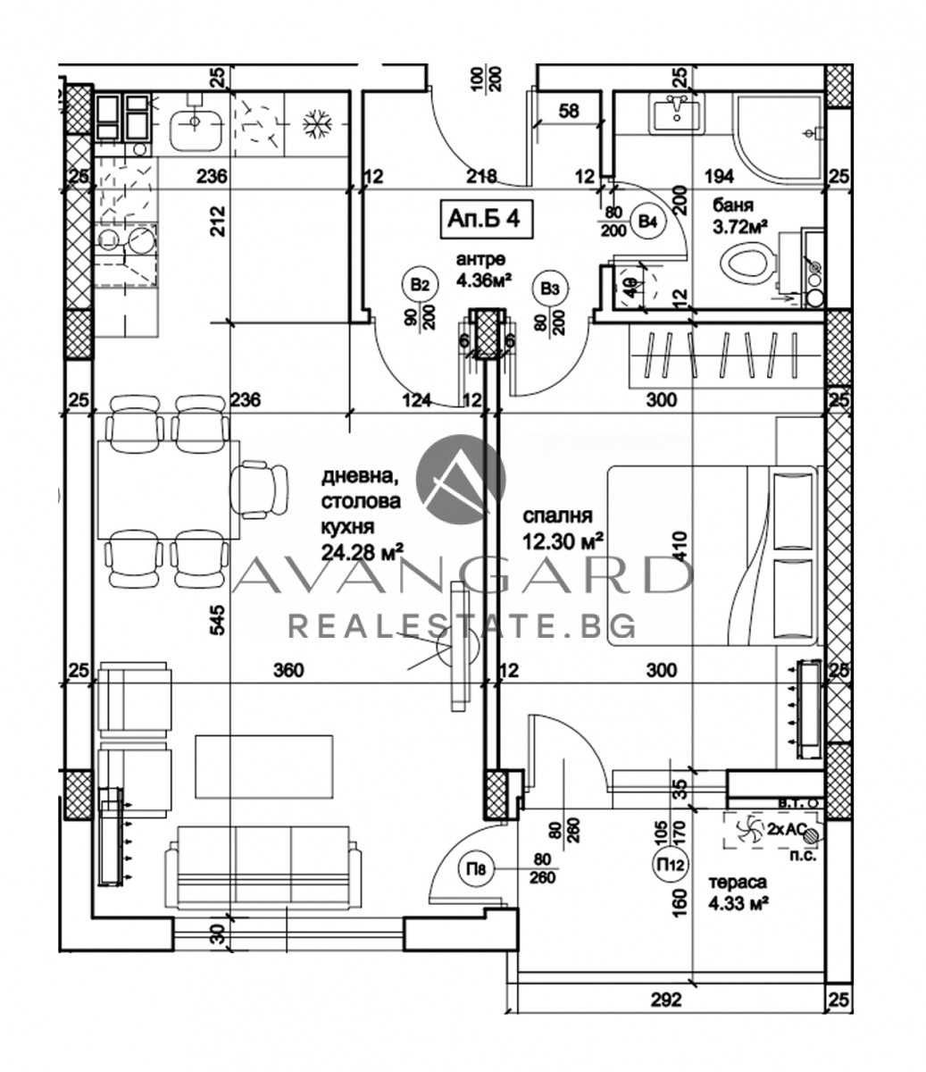 Двустаен апартамент в Пловдив, Кючук Париж - 70 кв.м за 1350 €/кв.м - Снимка #1