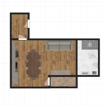 Дава се под наем Едностаен апартамент в Пловдив, Мараша - 42 кв.м за 44600 € - Снимка #1