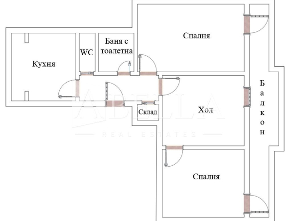 Тристаен апартамент в София, Лозенец - 95 кв.м за 3422 €/кв.м - Снимка #1