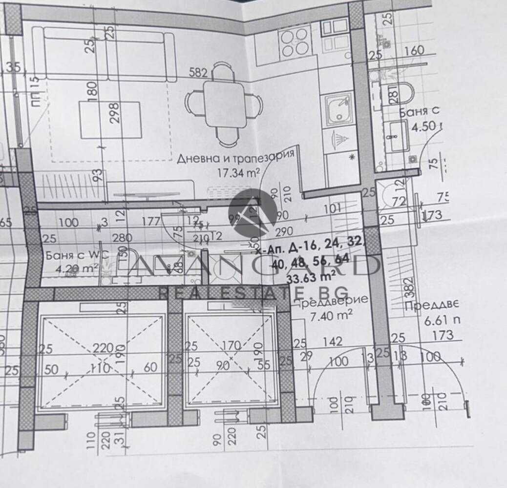Едностаен апартамент в Пловдив, Кючук Париж - 42 кв.м за 1143 €/кв.м - Снимка #1