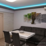 Дава се под наем Тристаен апартамент в Варна, Зимно кино Тракия - 80 кв.м за 498.27 € - Снимка #1