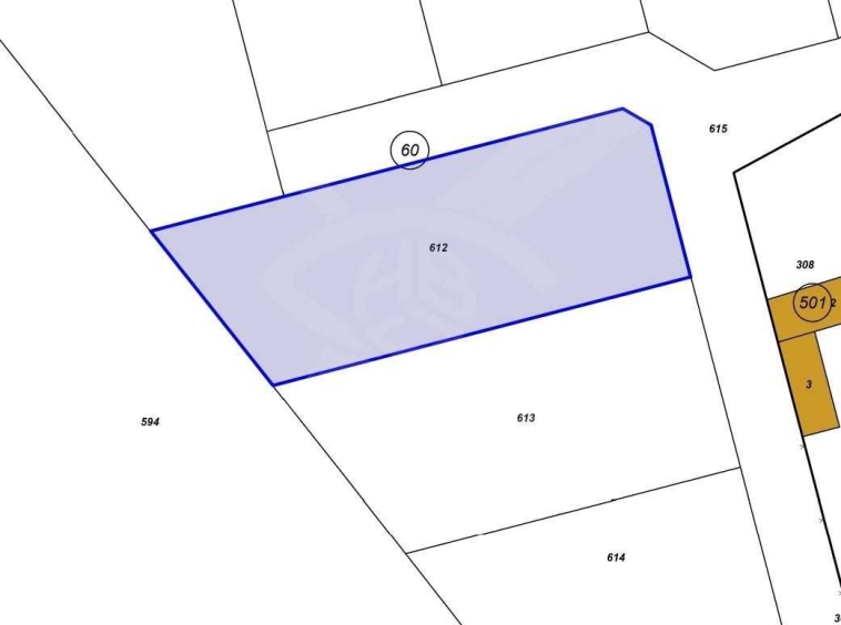 Парцел в с. Костиево, Област Пловдив - 744 кв.м за 40 €/кв.м - Снимка #1