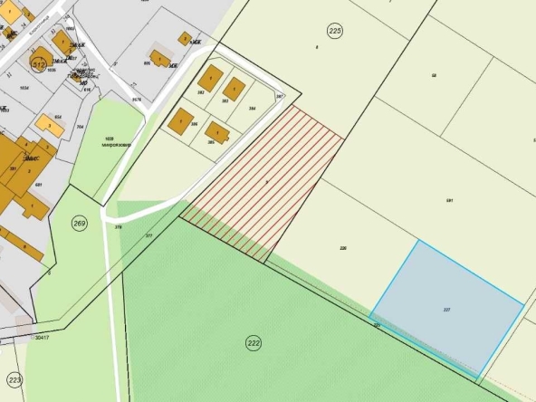 Парцел в Пловдив, Прослав - 1350 кв.м за 27 €/кв.м - Снимка #1