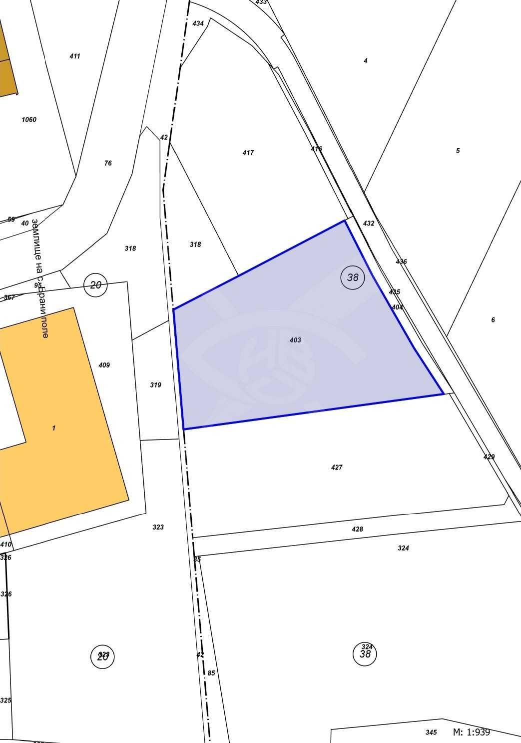 Парцел в Пловдив, Индустриална зона - Юг - 3700 кв.м за 33 €/кв.м - Снимка #1