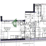 Тристаен апартамент в Стара Загора, Казански - 115 кв.м за 1157 €/кв.м - Снимка #1