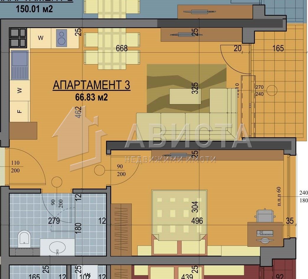 Двустаен апартамент в София, Банишора - 67 кв.м за 2494 €/кв.м - Снимка #1