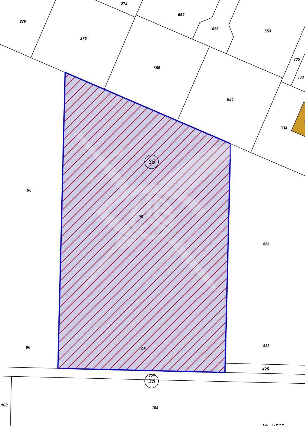 Парцел в с. Ягодово, Област Пловдив - 4699 кв.м за 27 €/кв.м - Снимка #1