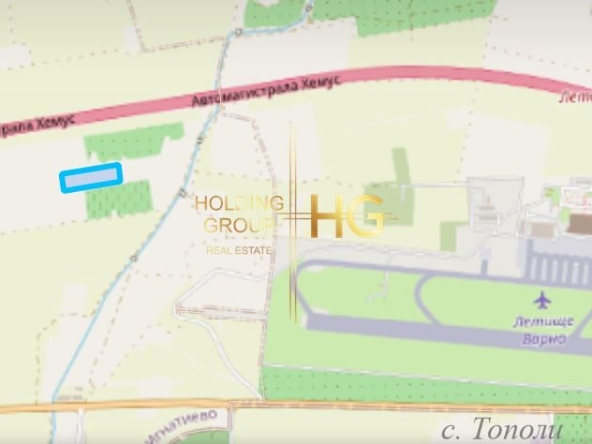 Парцел в Аксаково - 21047 кв.м за 5 €/кв.м - Снимка #1