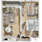 Двустаен апартамент в Пловдив, Тракия - 73 кв.м за 1643 €/кв.м - Снимка #1