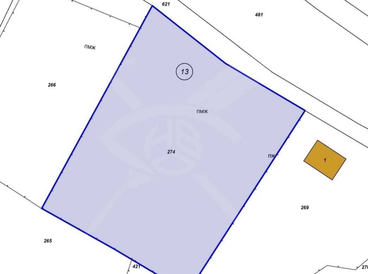 Земеделски имот в с. Храбрино, Област Пловдив -  кв.м за 18 €/дка - Снимка #1