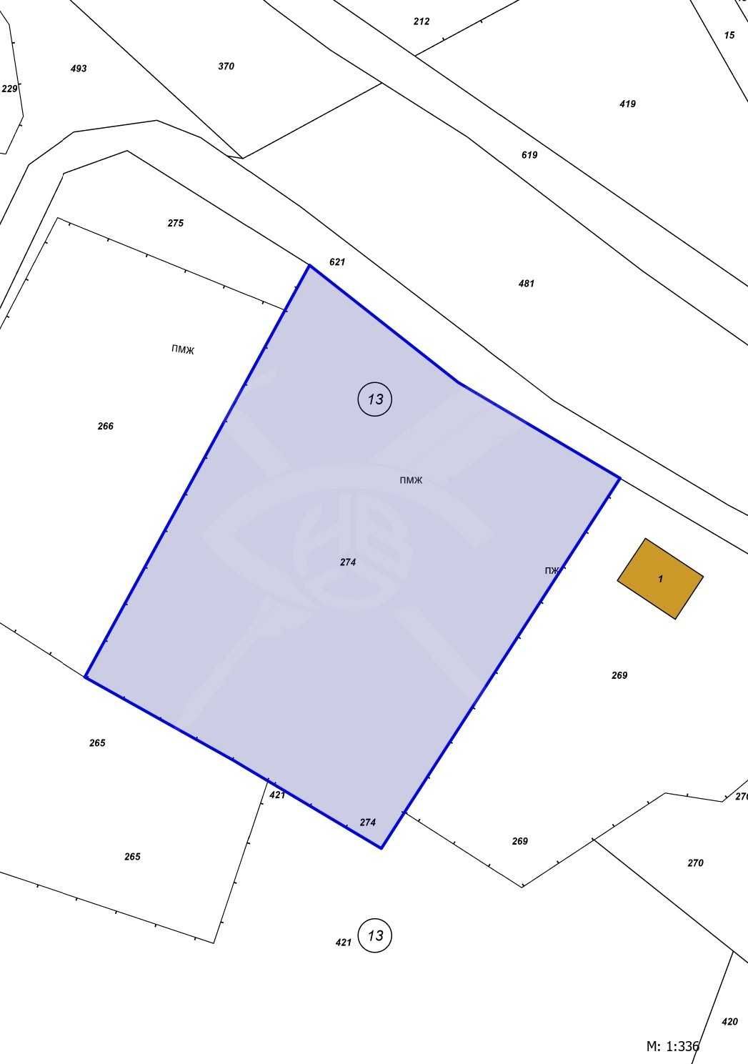 Земеделски имот в с. Храбрино, Област Пловдив -  кв.м за 35 €/дка - Снимка #1