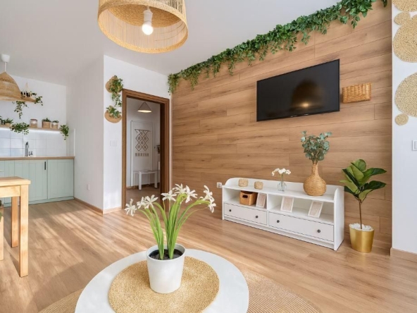 Дава се под наем Двустаен апартамент в к.к. Св.Св. Константин и Елена - 60 кв.м за 600 € - Снимка #1