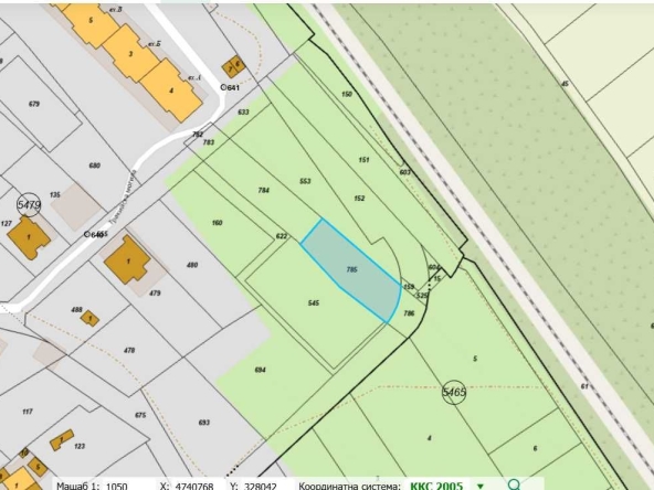 Парцел в с. Световрачене, Област София-град - 548 кв.м за 100 €/кв.м - Снимка #1