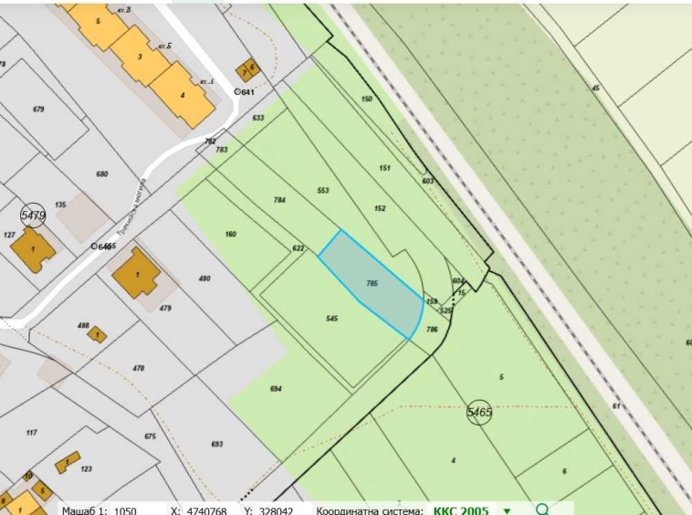 Парцел в с. Световрачене, Област София-град - 548 кв.м за 100 €/кв.м - Снимка #1