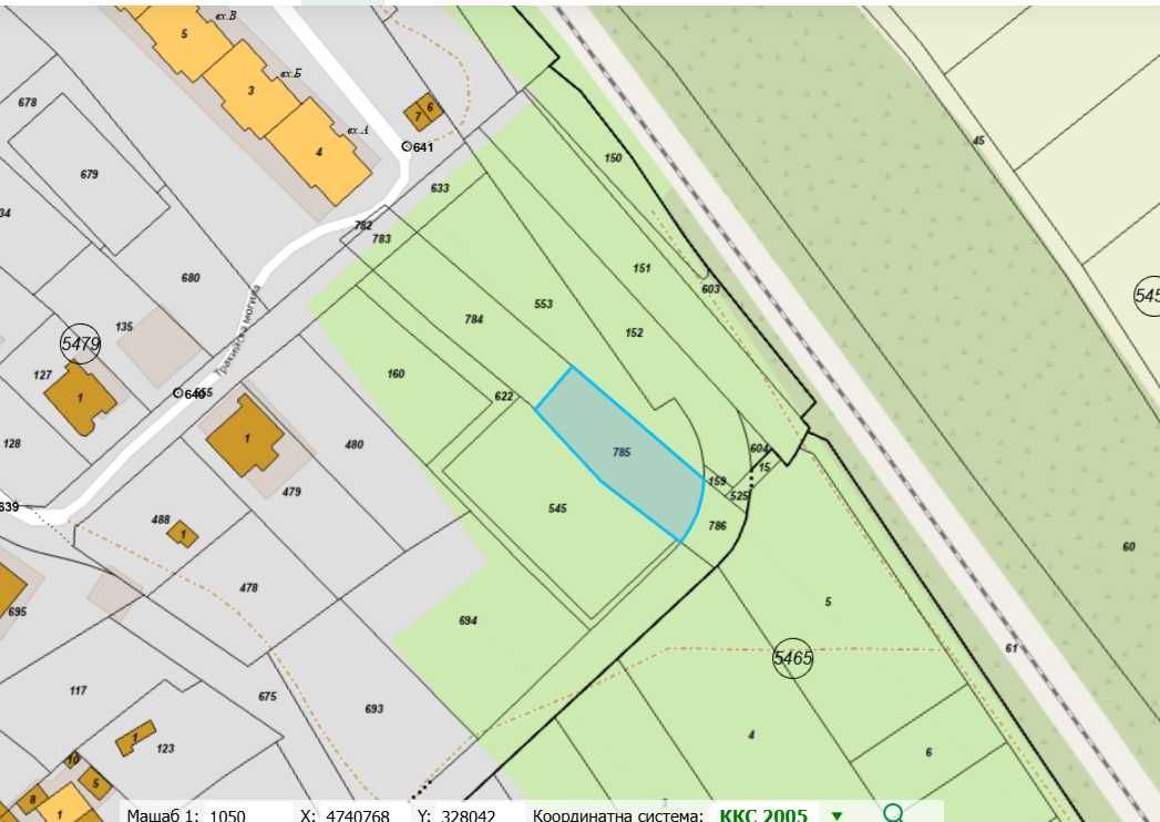 Парцел в с. Световрачене, Област София-град - 548 кв.м за 100 €/кв.м - Снимка #1