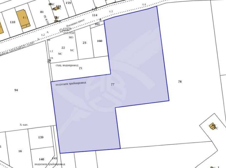 Парцел в Пловдив, Индустриална зона - Север - 43998 кв.м за 26 €/кв.м - Снимка #1