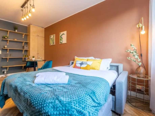 Дава се под наем Едностаен апартамент в Пловдив, Захарна фабрика - 45 кв.м за 214.2 € - Снимка #1