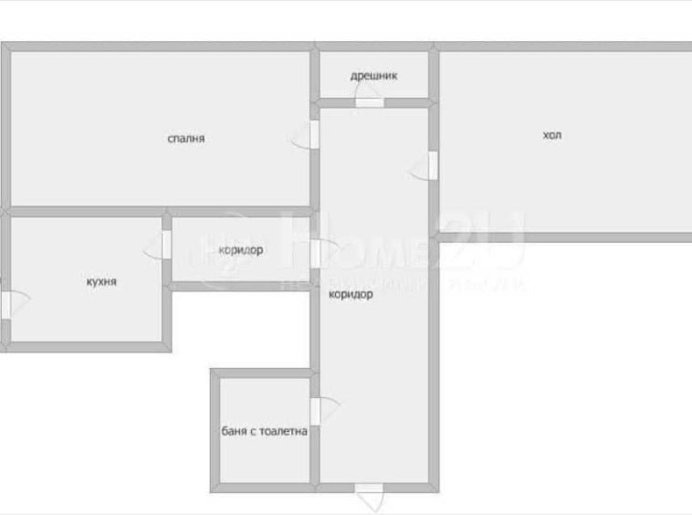 Тристаен апартамент в Варна, Владислав Варненчик - 58 кв.м за 638 €/кв.м - Снимка #1