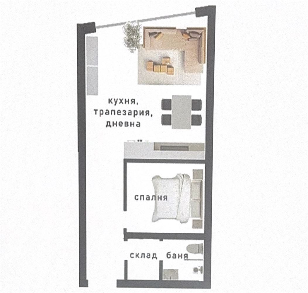 Двустаен апартамент в София, Драгалевци - 63 кв.м за 1209 €/кв.м - Снимка #1