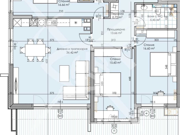 Многостаен апартамент в Пловдив, Кършияка - 203 кв.м за 1442 €/кв.м - Снимка #1