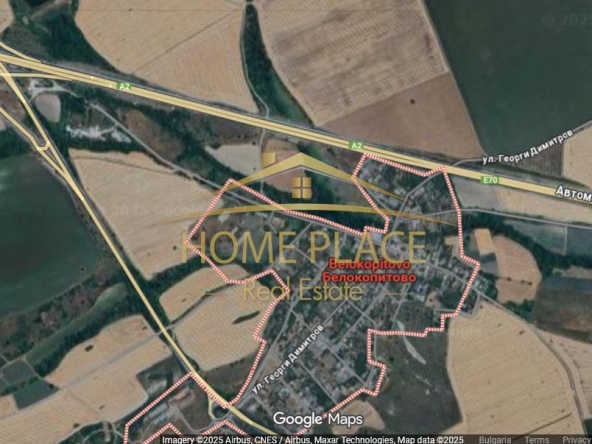 Парцел в с. Белокопитово, Област Шумен - 2666 кв.м за 49 €/кв.м - Снимка #1