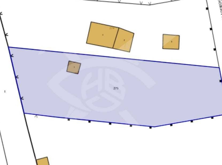 Парцел в с. Царацово, Област Пловдив - 1010 кв.м за 46 €/кв.м - Снимка #1