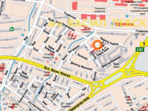 Дава се под наем Гараж / Паркомясто в Варна, Левски - 2 кв.м за 19.89 € - Снимка #1