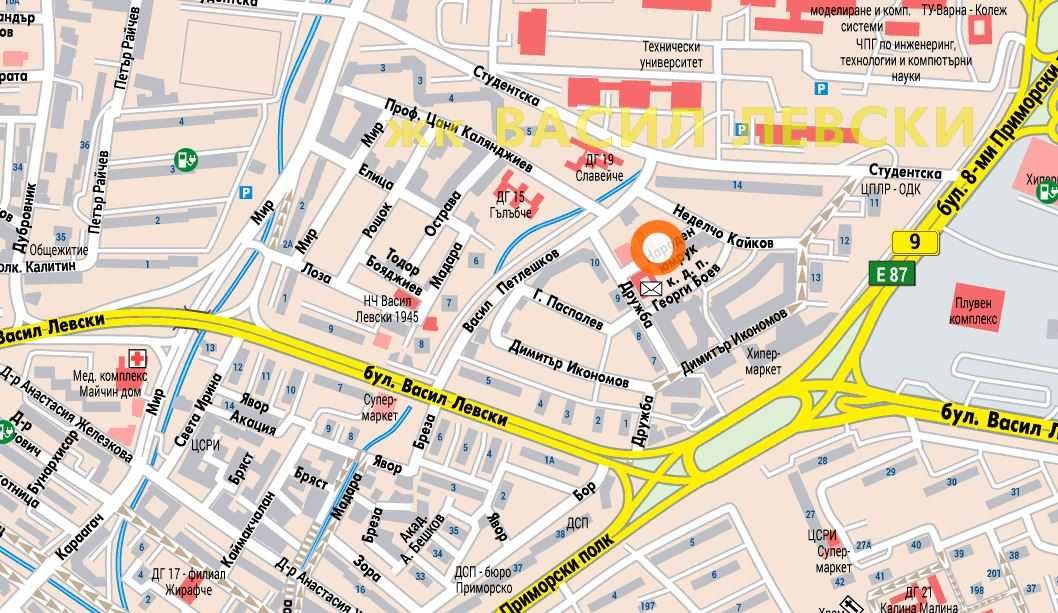Дава се под наем Гараж / Паркомясто в Варна, Левски - 2 кв.м за 19.89 € - Снимка #1