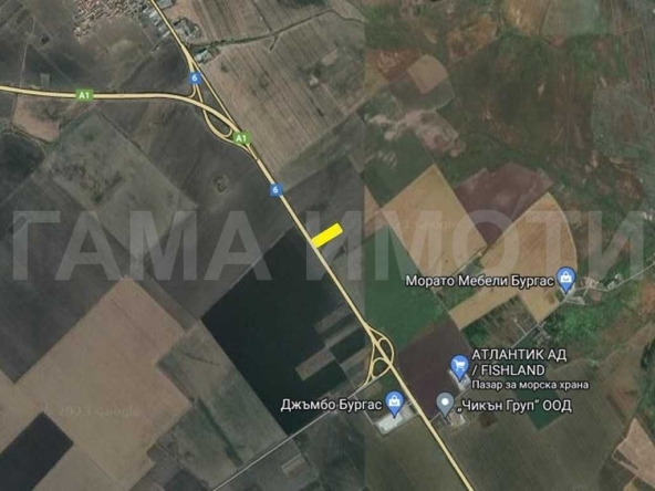 Парцел в Бургас, Изгрев - 13333 кв.м за 26 €/кв.м - Снимка #1
