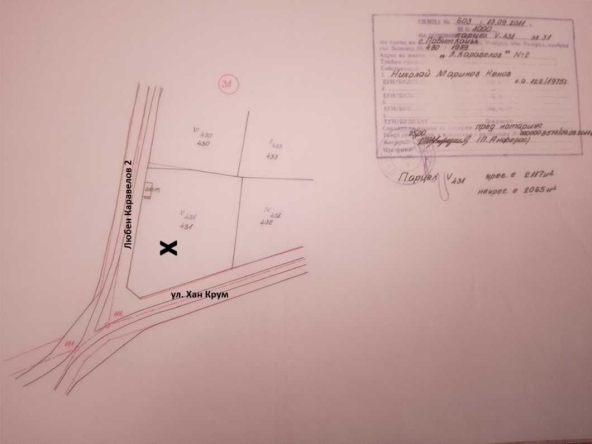 Парцел в Разград, Абритус - 2117 кв.м за 5 €/кв.м - Снимка #1