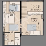 Тристаен апартамент в Варна, Виница - 159 кв.м за 1070 €/кв.м - Снимка #1