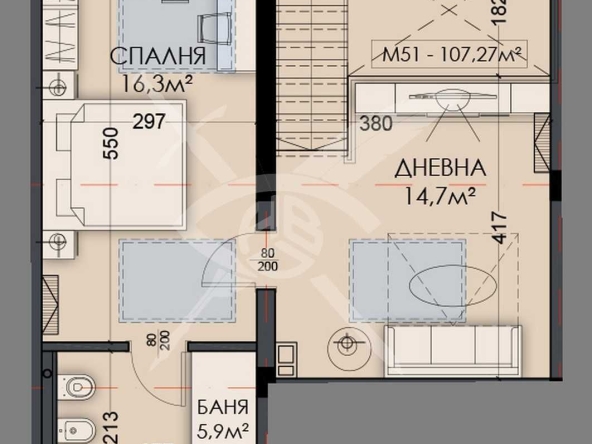 Мезонет в Варна, Виница - 159 кв.м за 1070 €/кв.м - Снимка #1