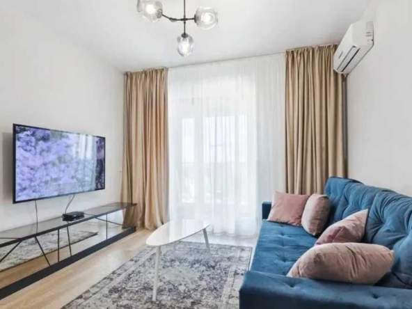 Дава се под наем Двустаен апартамент в Бургас, Меден рудник - зона Д - 50 кв.м за 331.5 € - Снимка #1