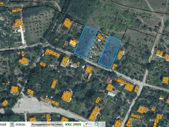 Парцел в София, Център - 832 кв.м за 10 €/кв.м - Снимка #1