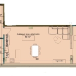 Едностаен апартамент в Търговище, Вароша - 77 кв.м за 1007 €/кв.м - Снимка #1