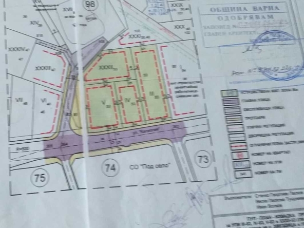 Парцел в с. Звездица, Област Варна - 884 кв.м за 72 €/кв.м - Снимка #1