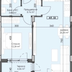 Двустаен апартамент в Пловдив, Тракия - 72 кв.м за 677 €/кв.м - Снимка #1