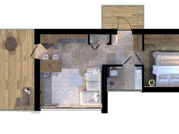 Къща в к.к. Златни пясъци - 53 кв.м за 943 €/кв.м - Снимка #1