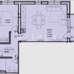 Двустаен апартамент в Пловдив, Христо Смирненски - 70 кв.м за 616 €/кв.м - Снимка #1