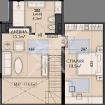 Мезонет в Варна, Виница - 152 кв.м за 1106 €/кв.м - Снимка #1