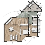 Тристаен апартамент в с. Малки чифлик, Област Велико Търново - 148 кв.м за 1595 €/кв.м - Снимка #1