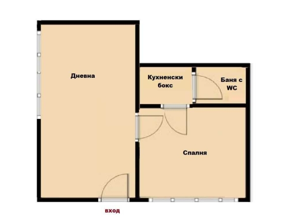 Двустаен апартамент в София, Банишора - 42 кв.м за 2786 €/кв.м - Снимка #1