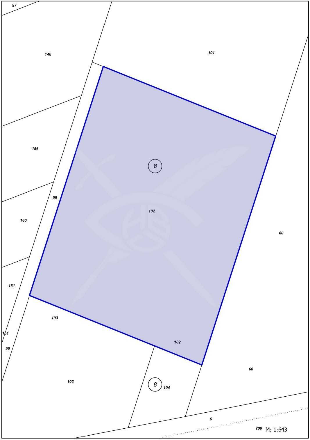 Парцел в Пловдив, Индустриална зона - Север - 6249 кв.м за 13 €/кв.м - Снимка #1