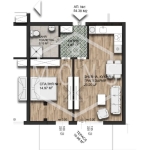 Двустаен апартамент в с. Малки чифлик, Област Велико Търново - 95 кв.м за 1127 €/кв.м - Снимка #1